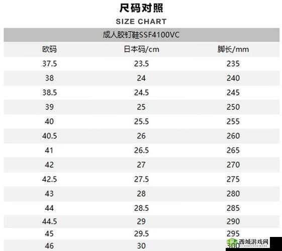 欧洲尺码日本尺码专线:时尚尺码的专属通道
