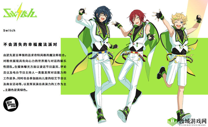 梦幻交织,幸福不灭 —— 探索偶像梦幻祭2中的Switch组合与不会消失的幸福魔法派对